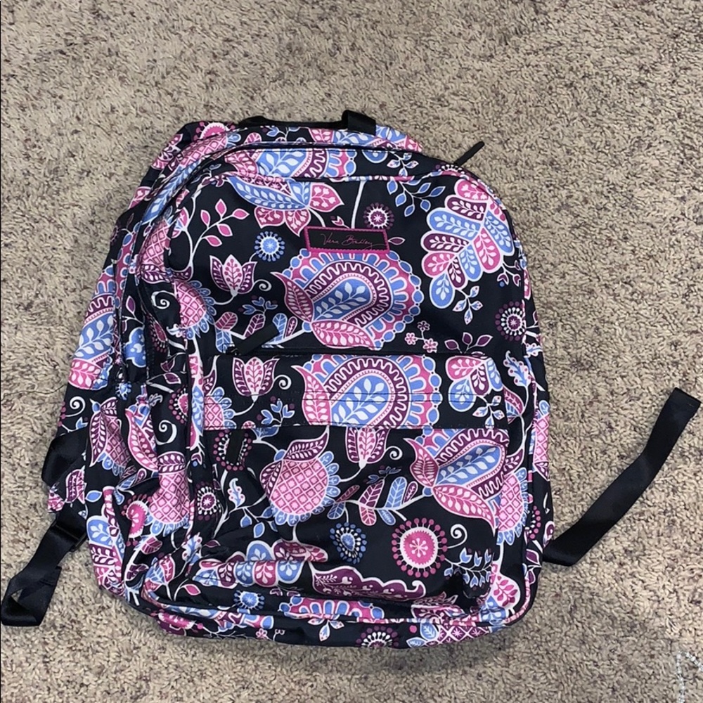 vera bradley patterned backpack